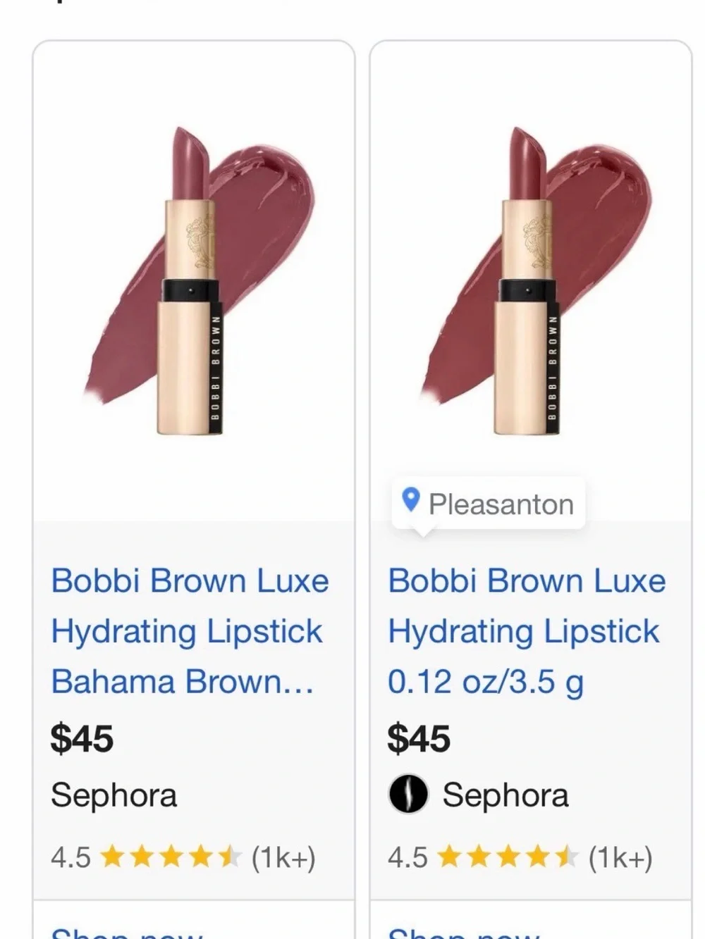 Bobbi Brown Luxe Hydrating Lipstick — Bahama Brown Mauve